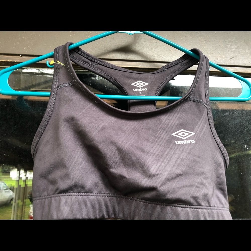 Unbro women’s gray Sport Bra Size Small